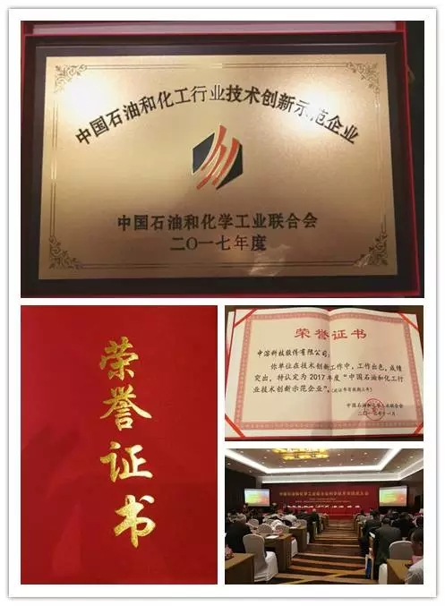 中國石油和化工行業(yè)技術(shù)創(chuàng)新示范企業(yè)：中溶科技